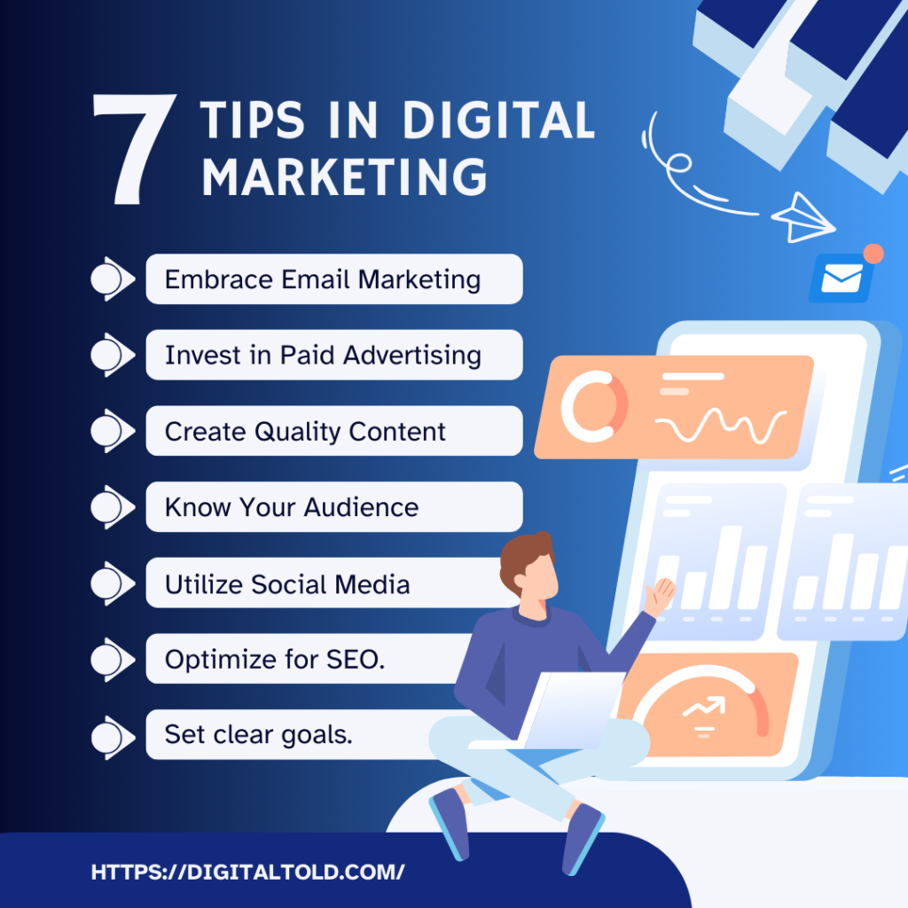 Blue-and-White-Modern-Digital-Marketing-Instagram-Post-1024x1024 Digital Marketing Tips: Expert Strategies for Success